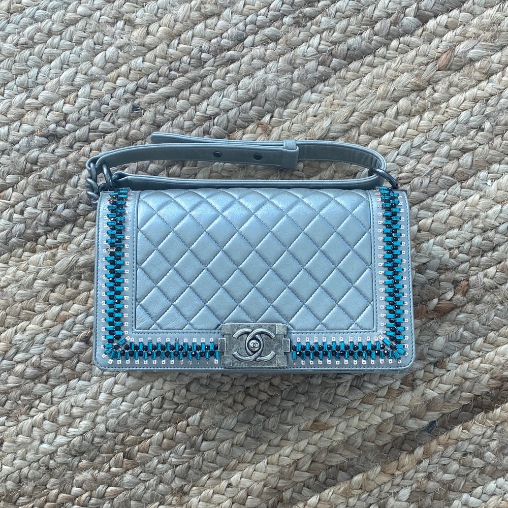 Chanel Limited Edition Embellished Boy Bag
